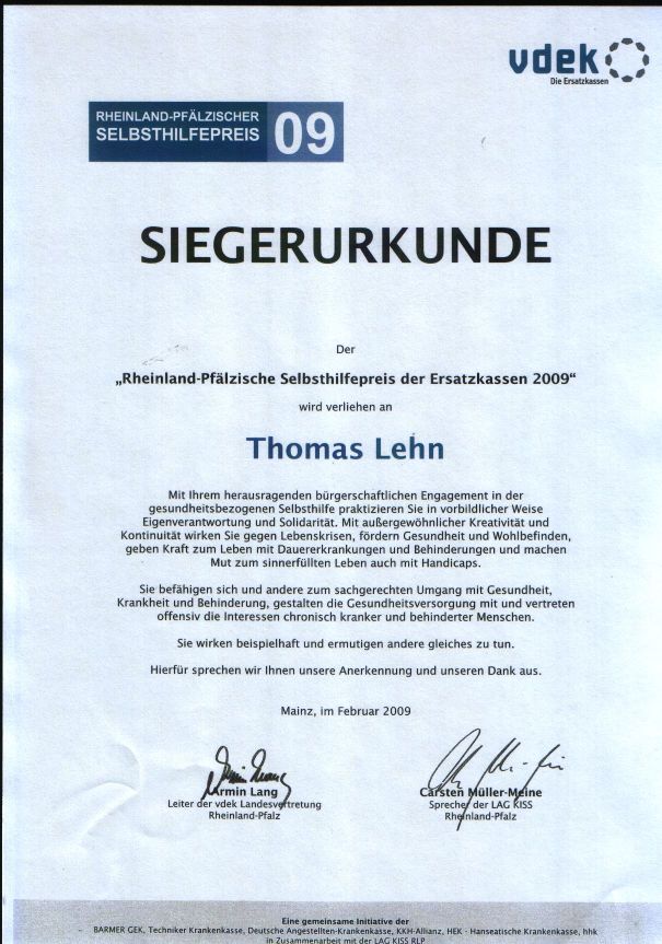 "Heim-Hämodialyse Homepage von Thomas Lehn"